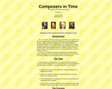 Composers in Time WebQuest