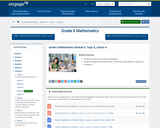 Frequency Histograms and Intervals: Grade 6 Mathematics Module 6, Topic A, Lesson 4