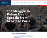 The Struggle to Define Free Speech: From Skokie to Paris