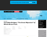 Incredible Bridges: "The Great Migration" by Minnie Bruce Pratt