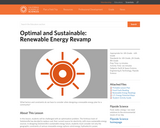 Optimal and Sustainable: Renewable Energy Revamp