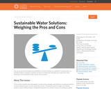 Sustainable Water Solutions: Weighing the Pros and Cons