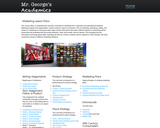 Mr. Geroge's Academics: Marketing Lesson Plans