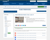 Using the Coordinate Plane to Find Distances: Grade 6 Mathematics Module 3, Topic B, Lesson 19