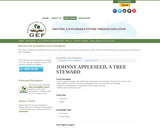 Johnny Appleseed, A Tree Steward