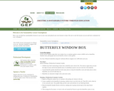 Butterfly Window Box