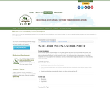 Soil Erosion and Runoff