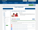 Using Nets to Construct 3-D Objects: Grade 6 Mathematics Module 5, Topic D, Lesson 15