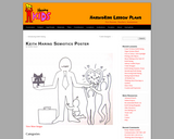 Keith Haring Semiotics Poster