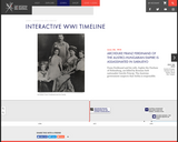 Interactive WWI Timeline