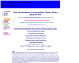 Tone Improvements for Intermediate Flutists