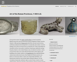 Roman Art, Empire AD 1- 500: Heilbrunn Timeline of Art History