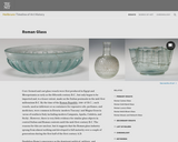 Roman Glass: Essay, Images, Descriptions