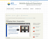 Changing State - Evaporation: Lesson Plan