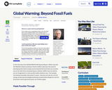 Global Warming: Beyond Fossil Fuels
