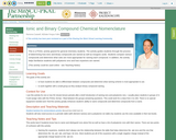 Ionic and Binary Compound Chemical Nomenclature