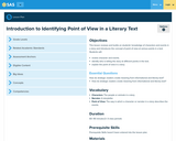 Introduction to Identifying Point of View in a Literary Text