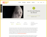 Go Out and Observe the Moon