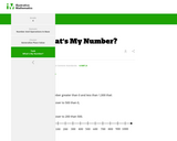 What's My Number?