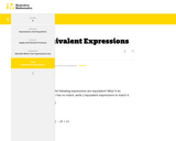 6.EE Equivalent Expressions