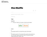 Size Shuffle