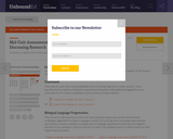 Mid Unit Assessment, Part 2: Summarizing, Analyzing, and Discussing Research