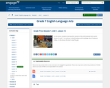 Grade 7 ELA Module 1, Unit 1, Lesson 12 - Journeys and Survival - Perspectives in Southern Sudan