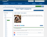 Grade 7 ELA Module 1, Unit 2, Lesson 2 - Journeys and Survival - Survival in Sudan