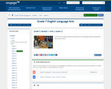 Grade 7 ELA Module 1, Unit 2, Lesson 3 - Journeys and Survival - Survival in Sudan