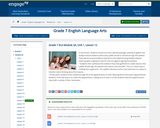 Grade 7 ELA, Module 2A, Unit 1, Lesson 12 - Journeys and Survival - Lyddie