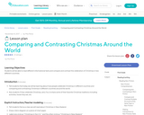 Lesson Plan: Comparing and Contrasting Christmas Around the World