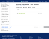 Regroup when Adding 1-digit Numbers