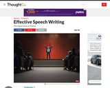 Effective Speech Writing