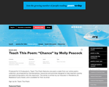 Teach This Poem: "Chance" by Molly Peacock