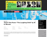 Teach This Poem: "The Laughing Child" by W.S. Merwin