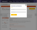 Narrative Writing: Source Material