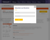 Informative Writing: Getting Feedback