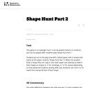 Shape Hunt Part 2