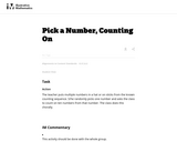 Pick a Number, Counting On