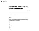 Irrational Numbers on the Number Line