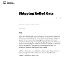 Shipping Rolled Oats