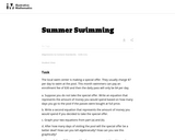 8.EE Summer Swimming