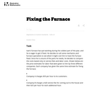 Fixing the Furnace