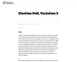 Election Poll, Variation 2