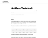 Art Class, Variation 2