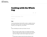 Cooking with the Whole Cup