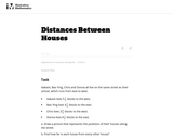 7.NS Distances Between Houses
