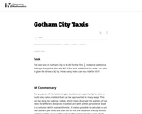 7.RP,EE Gotham City Taxis