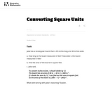 Converting Square Units