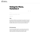 Voting for Three, Variation 3